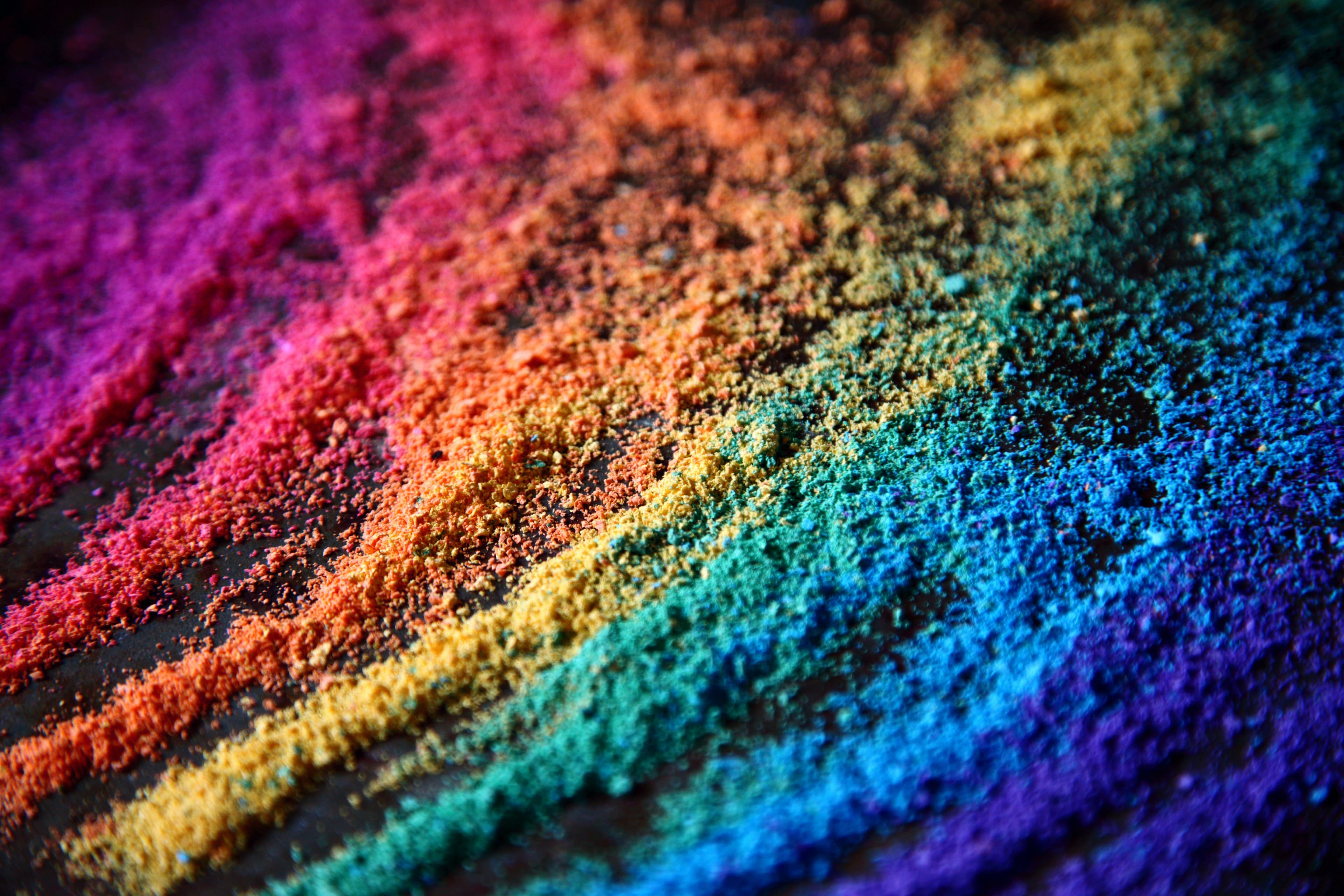 rainbow sand